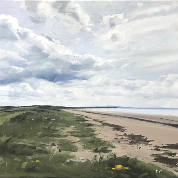 'Stevenston Beach In Summer' by artist John Bell